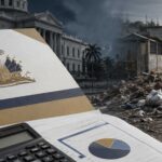 Illustration de l’exécution du budget 2025-2026 en Haïti et de son impact sur les services publics.